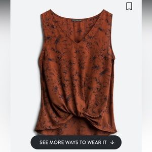 West Kei twist front blouse